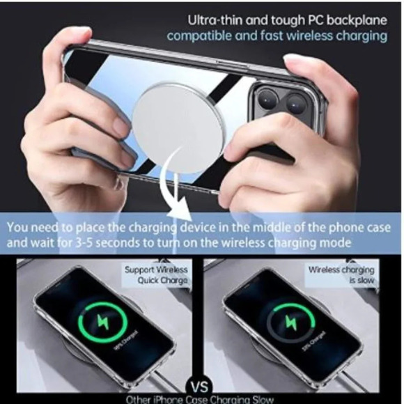 New Crystal Clear Case iPhone 12 Pro Max - Picture 5 of 12